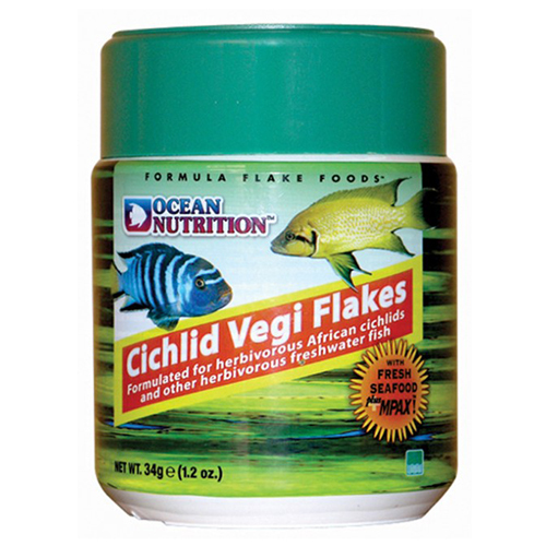 OCEAN NUTRITION Cichlid Vegi Flakes 34g