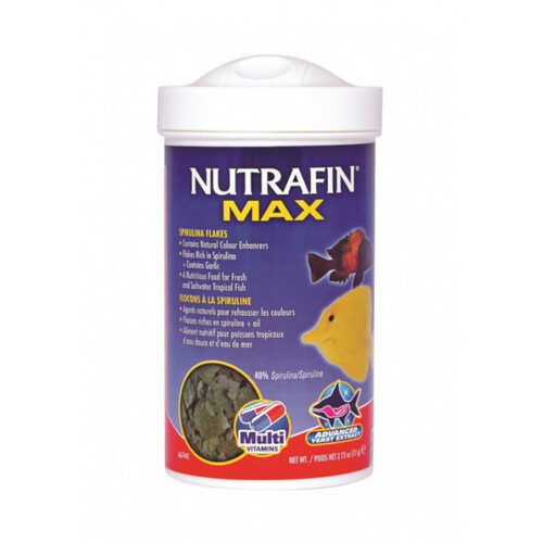 NUTRAFIN Max Flocos de Spirulina (77g)