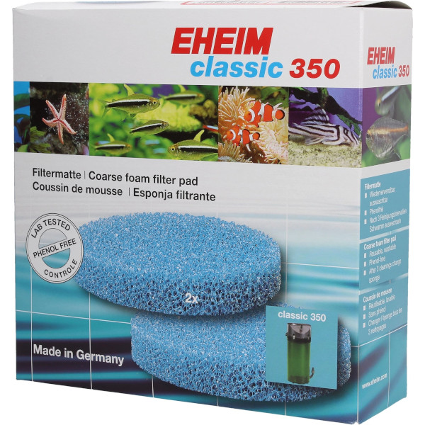 EHEIM Esponjas azuis p/ Classic 350 (2 un)