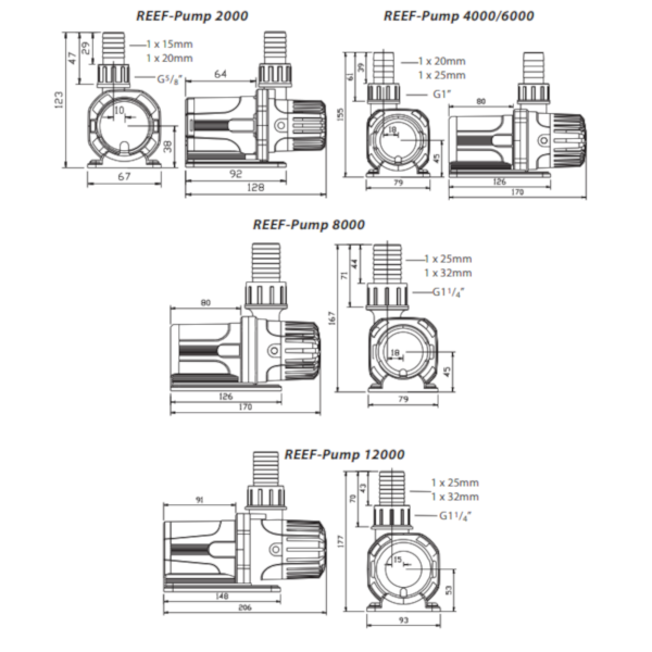 TMC Bomba REEF-Pump 8000