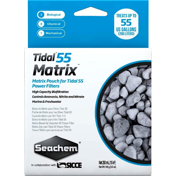 SEACHEM Recarga Matrix p/ Tidal 55 (250ml)