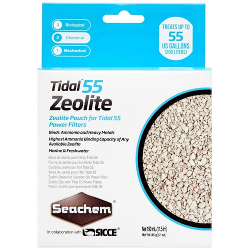 SEACHEM Recarga Zeolite p/ Tidal 55 (190ml)