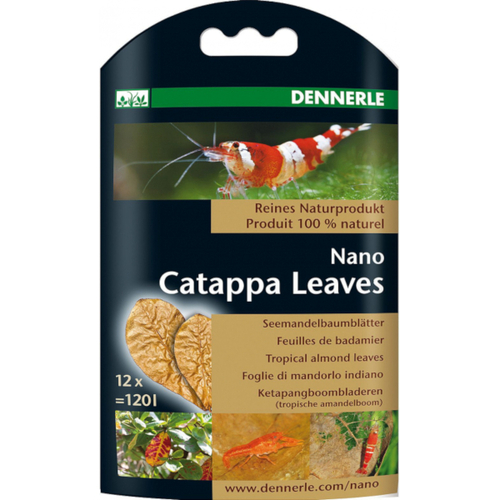 DENNERLE Folhas de Catappa Nano