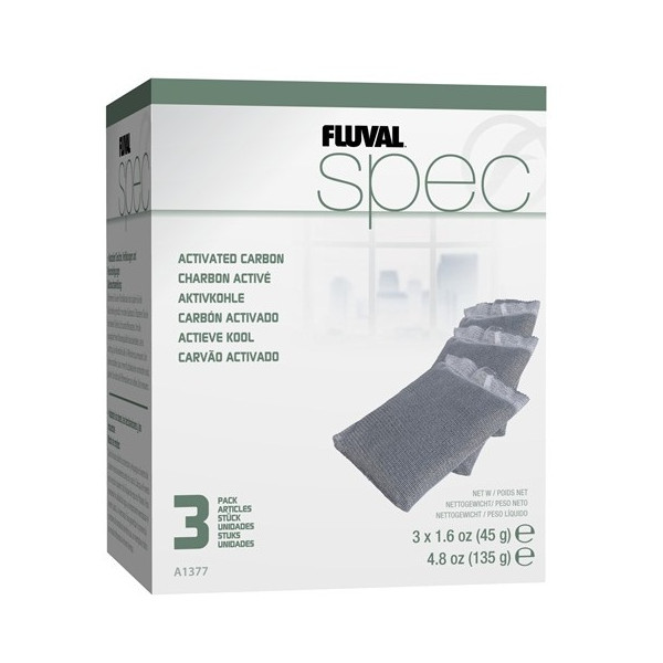 FLUVAL Carvão Activado p/ Filtro Spec (3un)