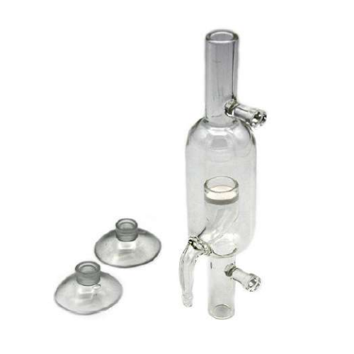 Difusor de CO2 em vidro p/ mangueira 12/16