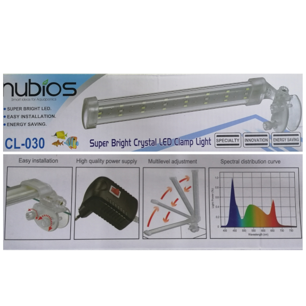 NUBIOS Clip Led 40cm (B/V)