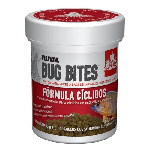 FLUVAL Bug Bites p/ Ciclídeos (45g)