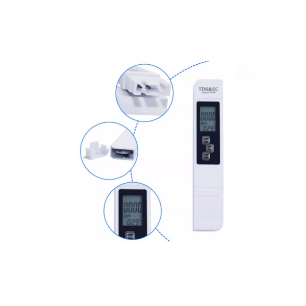 Sonda digital de Temperatura, TDS & EC