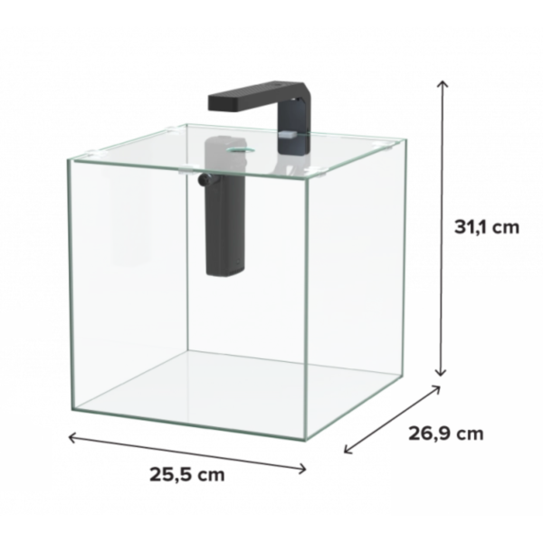 Aquário Aquatlantis Kubus 15L