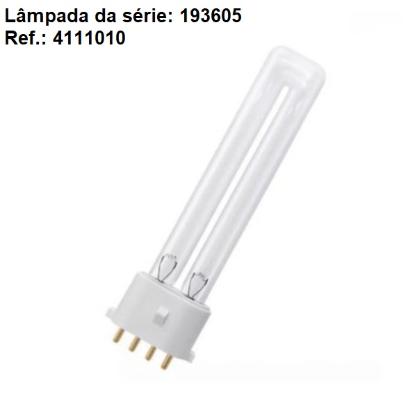 EHEIM Lâmpada UV-C 9W para ReeflexUV 500 (193605)