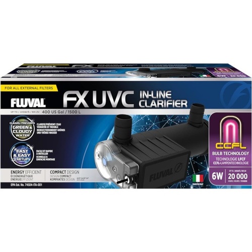 FLUVAL FX2 UVC clarificador 6w