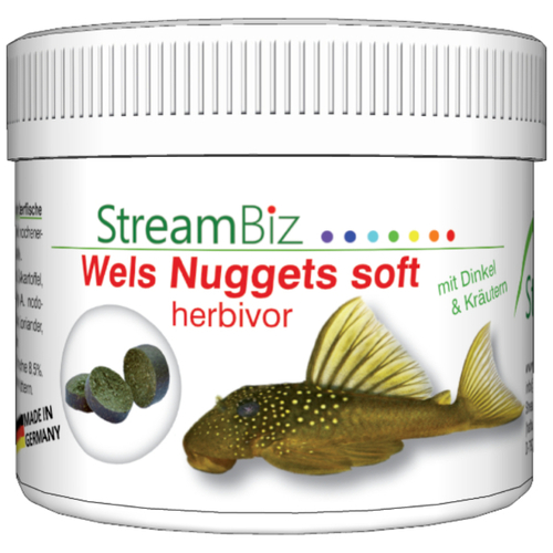 STREAMBIZ Soft Nuggets Herbívoros (90g)