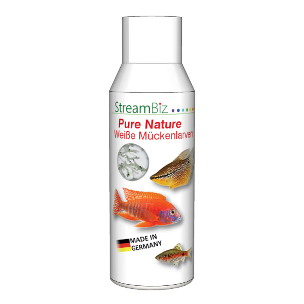 STREAMBIZ Pure Nature Larva Mosquito Branca (100g)
