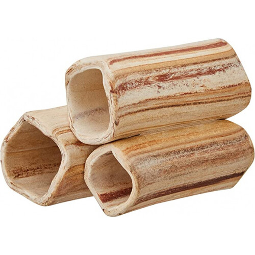 AQUANETTA Conjunto de 3 tubos abertos  S (claros)