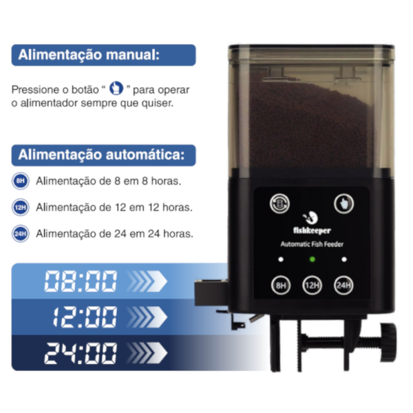 FISHKEEPER Alimentador automático