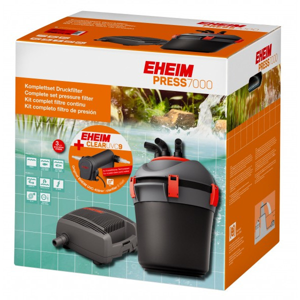 EHEIM Filtro de Lago Press7000 c/ UV