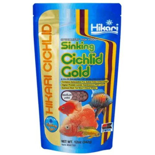 HIKARI Sinking Cichlid Gold - Medium (342g)