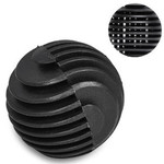 25 Biobolas Pretas 3,4cm
